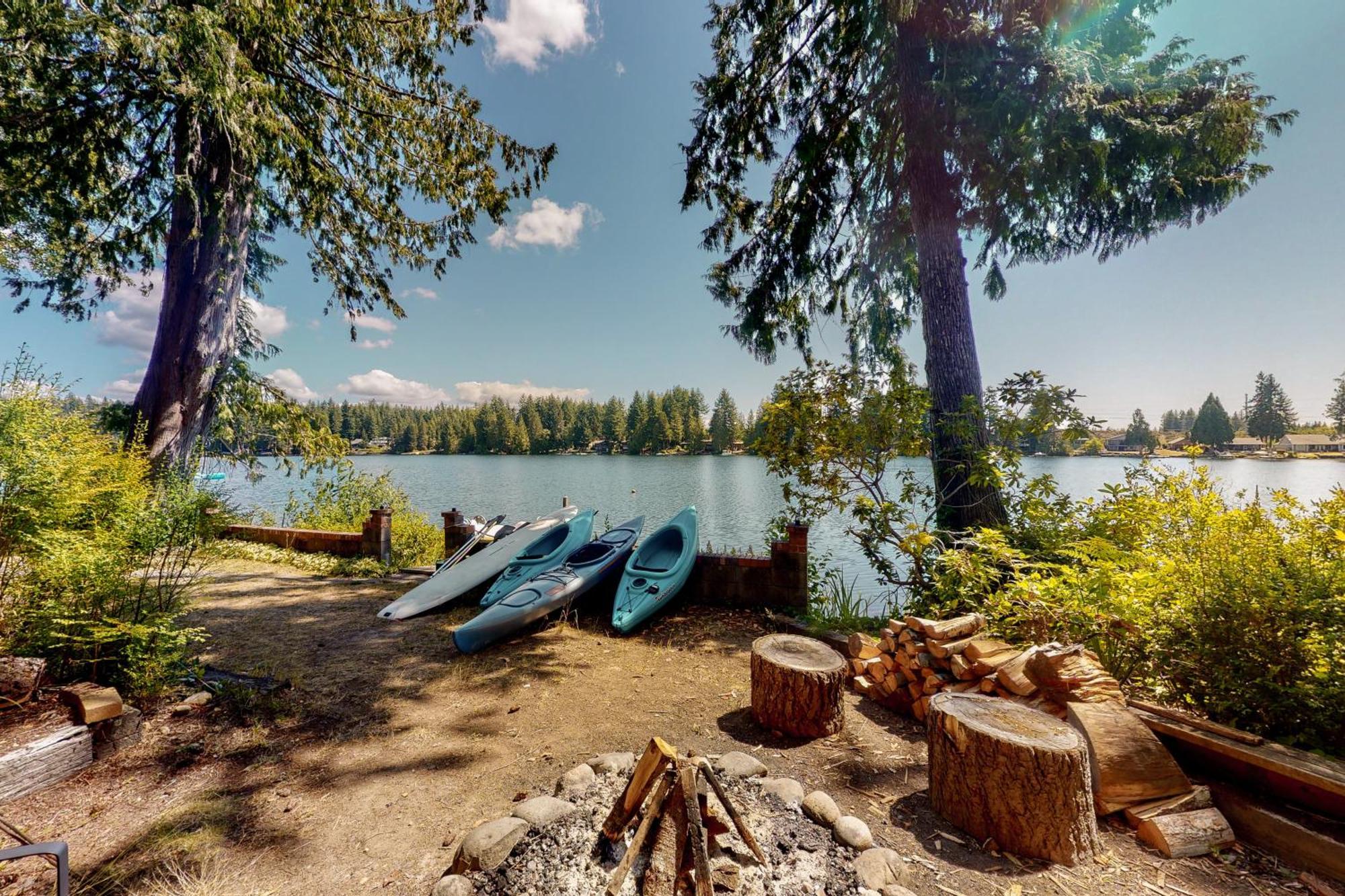Lake Benson Rendezvous Grapeview Экстерьер фото